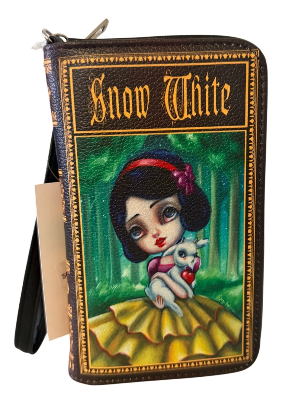Snow White Book Purse & Wallet Set Spookyville Critters Gothic Fairy Tale Bag - Picture 10 of 15